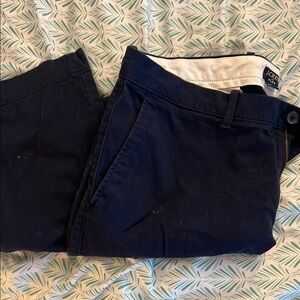 J. Crew Men's Navy Chinos 34x32
